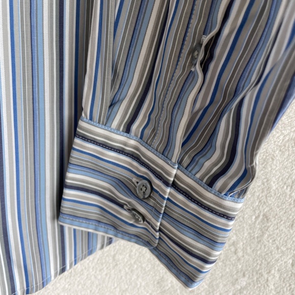 Boss Hugo Boss Men’s Striped Dress Shirt - Picture 5 of 9